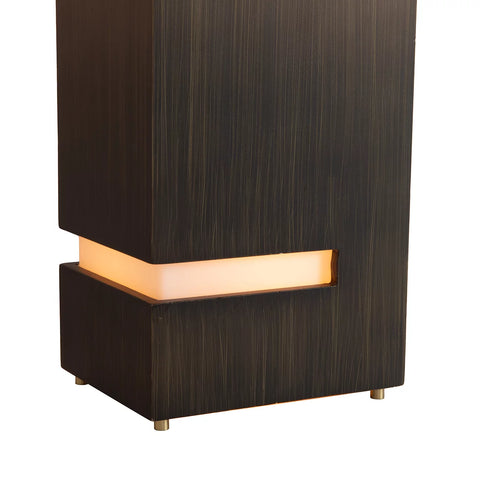 Zen Standing Nightlight Gilded Ebony - Table Lamp Table Lamps NOVA of California   