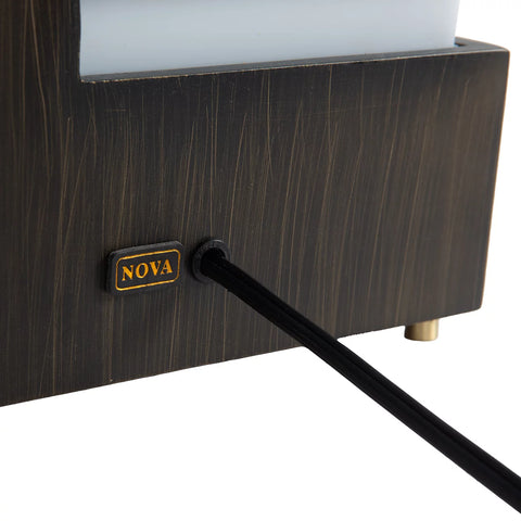 Zen Standing Nightlight Gilded Ebony - Table Lamp Table Lamps NOVA of California   