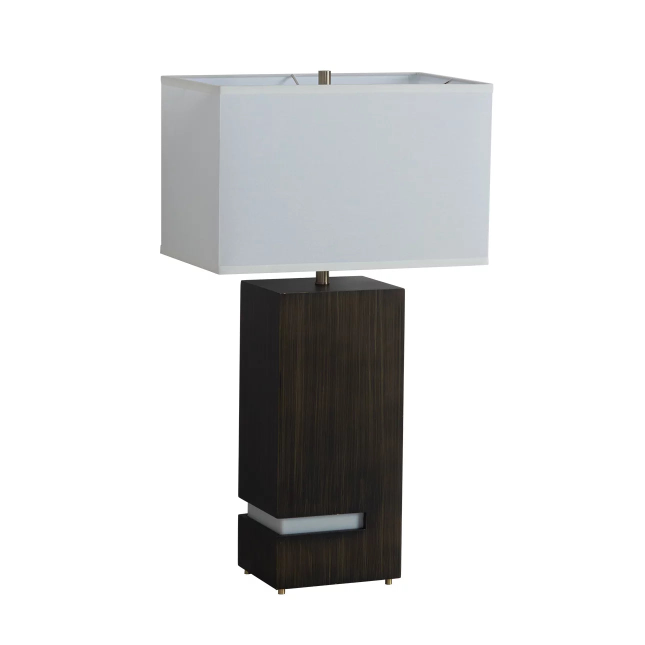Zen Standing Nightlight Gilded Ebony - Table Lamp Table Lamps NOVA of California   