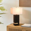 Zen Standing Nightlight Gilded Ebony - Table Lamp Table Lamps NOVA of California   