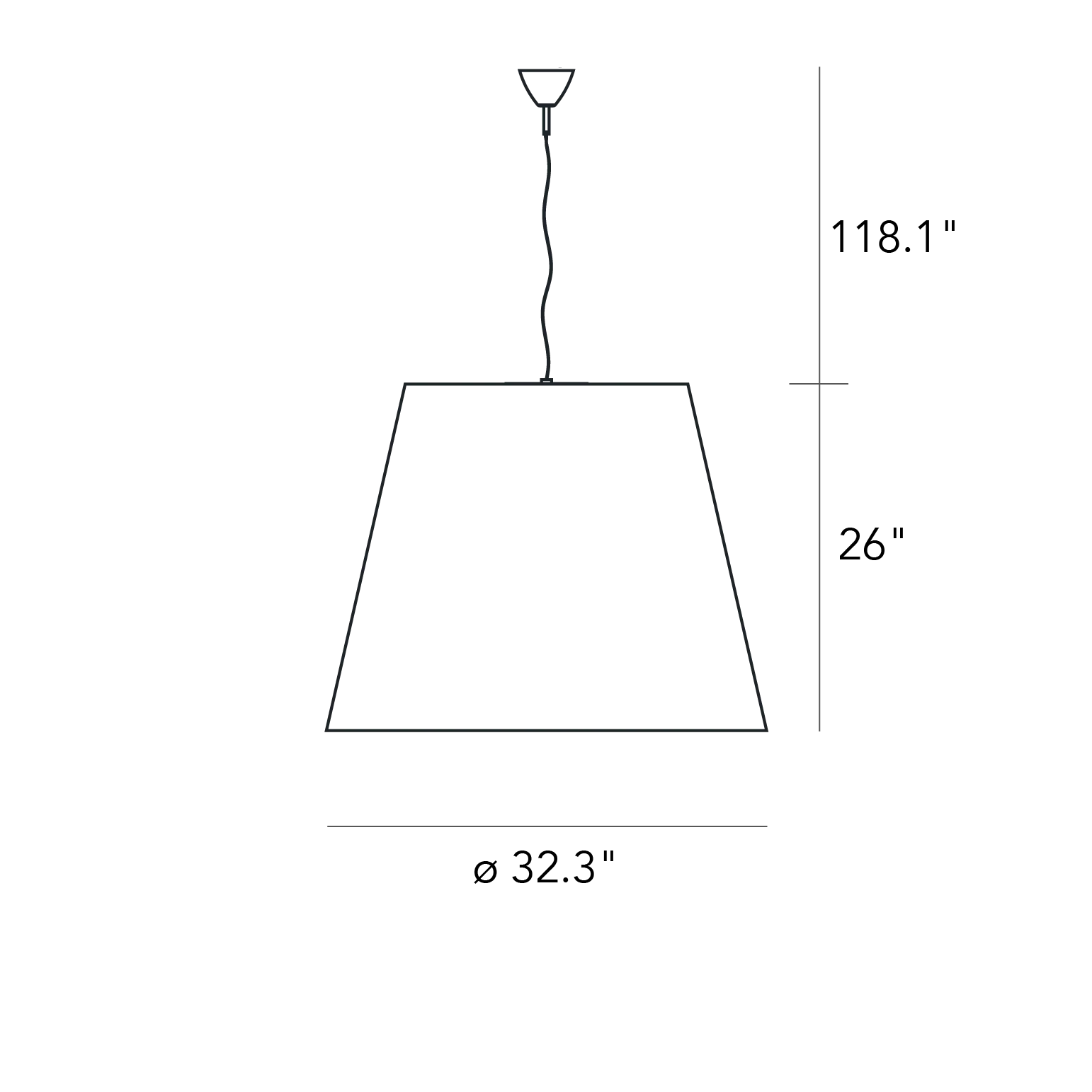AMAX Suspension Lamp - Charles Williams Pendant FontanaArte   