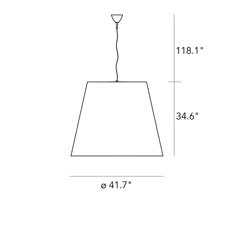 AMAX Suspension Lamp - Charles Williams Pendant FontanaArte   