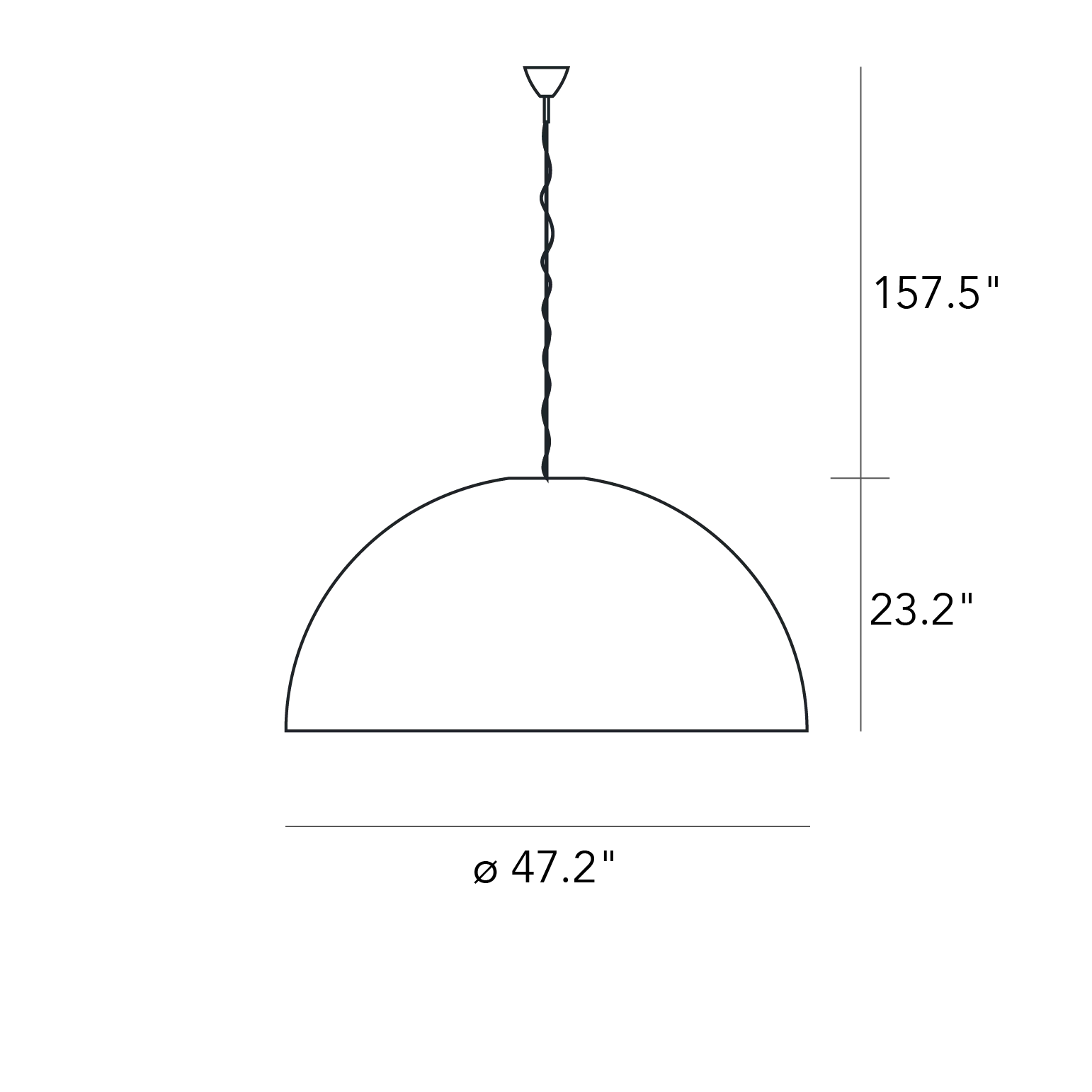 AVICO Suspension Lamp - Charles Williams Pendant FontanaArte   