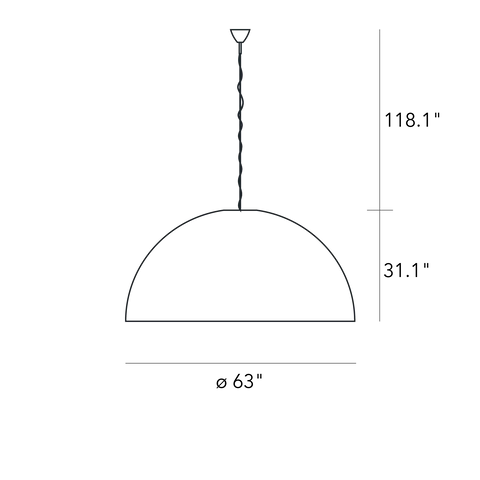 AVICO Suspension Lamp - Charles Williams Pendant FontanaArte   