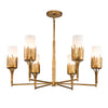 Sawgrass 6 Lt Chandelier Chandelier Lucas McKearn Gold  