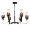 Sawgrass 6 Lt Chandelier Chandelier Lucas McKearn Black  