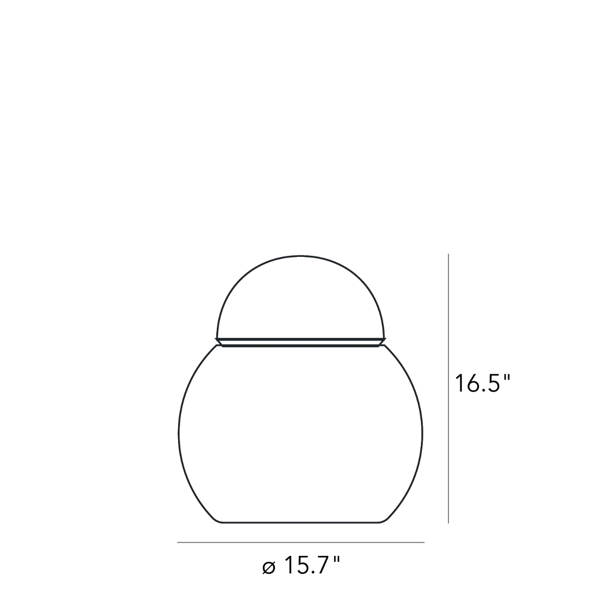 DARUMA - Sergio Asti Table Lamps FontanaArte   