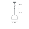 EQUATORE Suspension Lamp - Gabriele e Oscar Buratti Pendant FontanaArte   