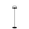 EQUATORE - Gabriele e Oscar Buratti Floor Lamp FontanaArte Small Black 
