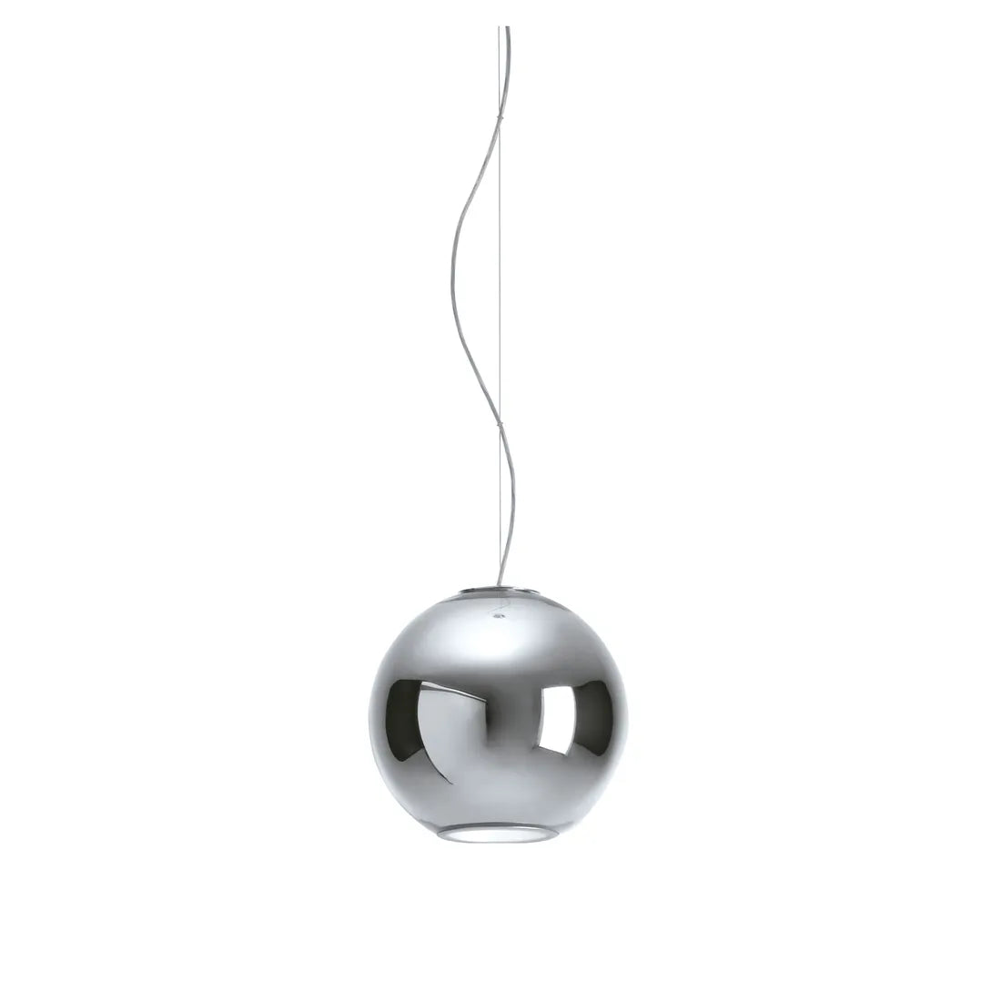 GLOBO DI LUCE - Pendant Pendant FontanaArte Medium Chrome 