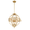 Lemuria 3Lt Globe Pendant Pendant Lucas McKearn   