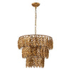 The Coral Chandelier 3 Tier Chandelier Lucas McKearn   