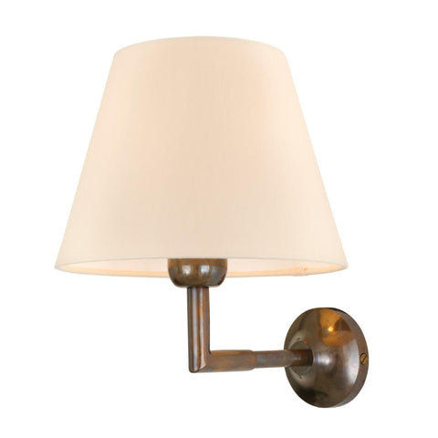 Kilkee Wall Light Wall Light Mullan Lighting Antique Brass