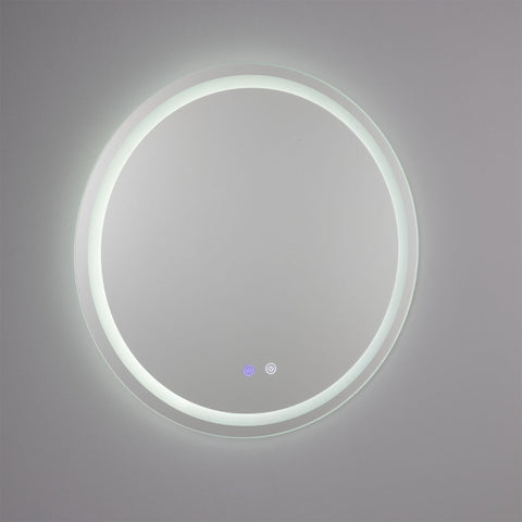 Soajo Circular Inner LED Bathroom Mirror – 60cm