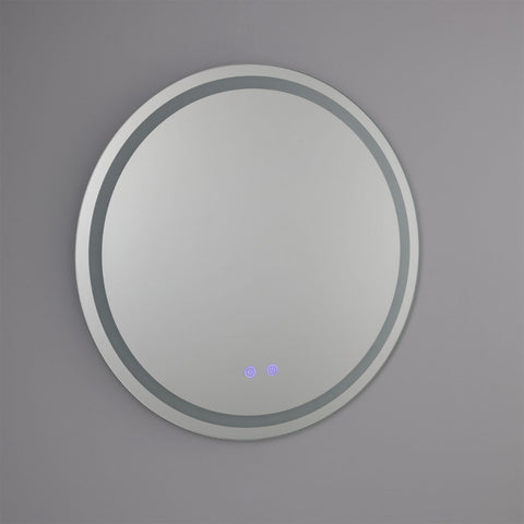Soajo Circular Inner LED Bathroom Mirror – 60cm