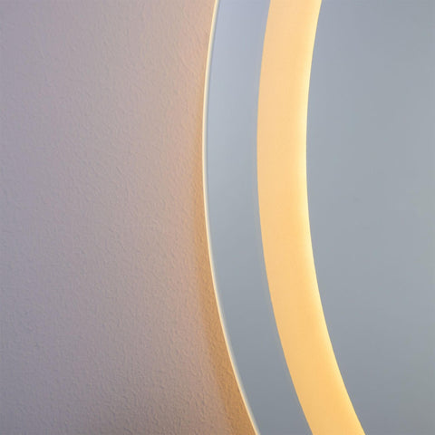 Soajo Circular Inner LED Bathroom Mirror – 60cm