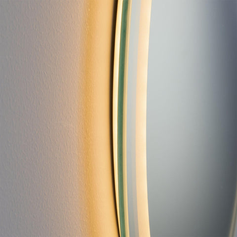 Soajo Circular Inner LED Bathroom Mirror – 60cm