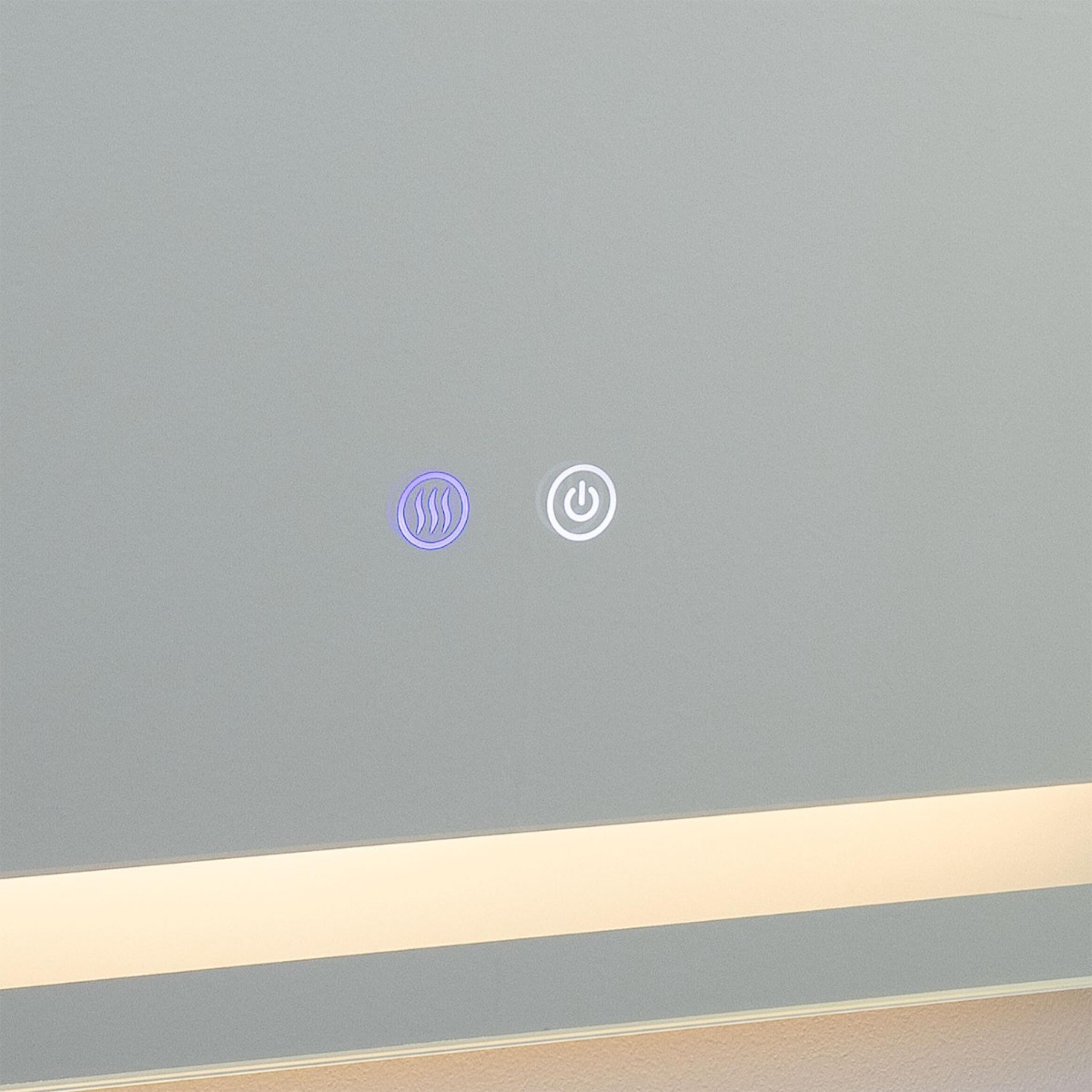 Seia Rectangle LED Bathroom Mirror – 60×80cm