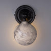 Coco Adjustable Marbled Ceramic Wall Light Sconce Mullan Lighting