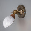 Coco Adjustable Ceramic Wall Light Sconce Mullan Lighting