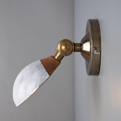 Coco Adjustable Ceramic Wall Light Sconce Mullan Lighting