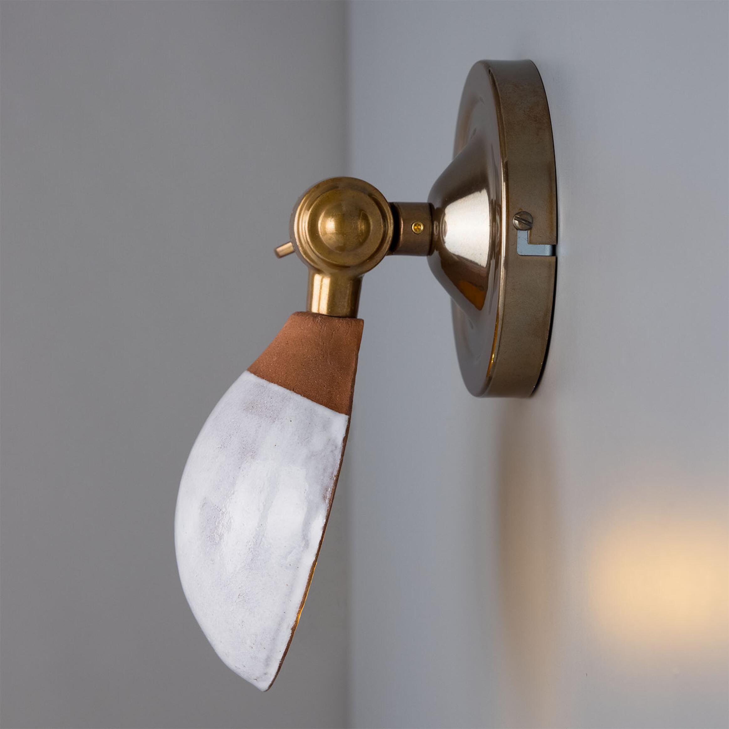 Coco Adjustable Ceramic Wall Light Sconce Mullan Lighting