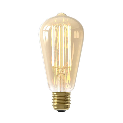 LED Teardrop Bulb Amber E27 3.5W 2100K 250lm 140mm