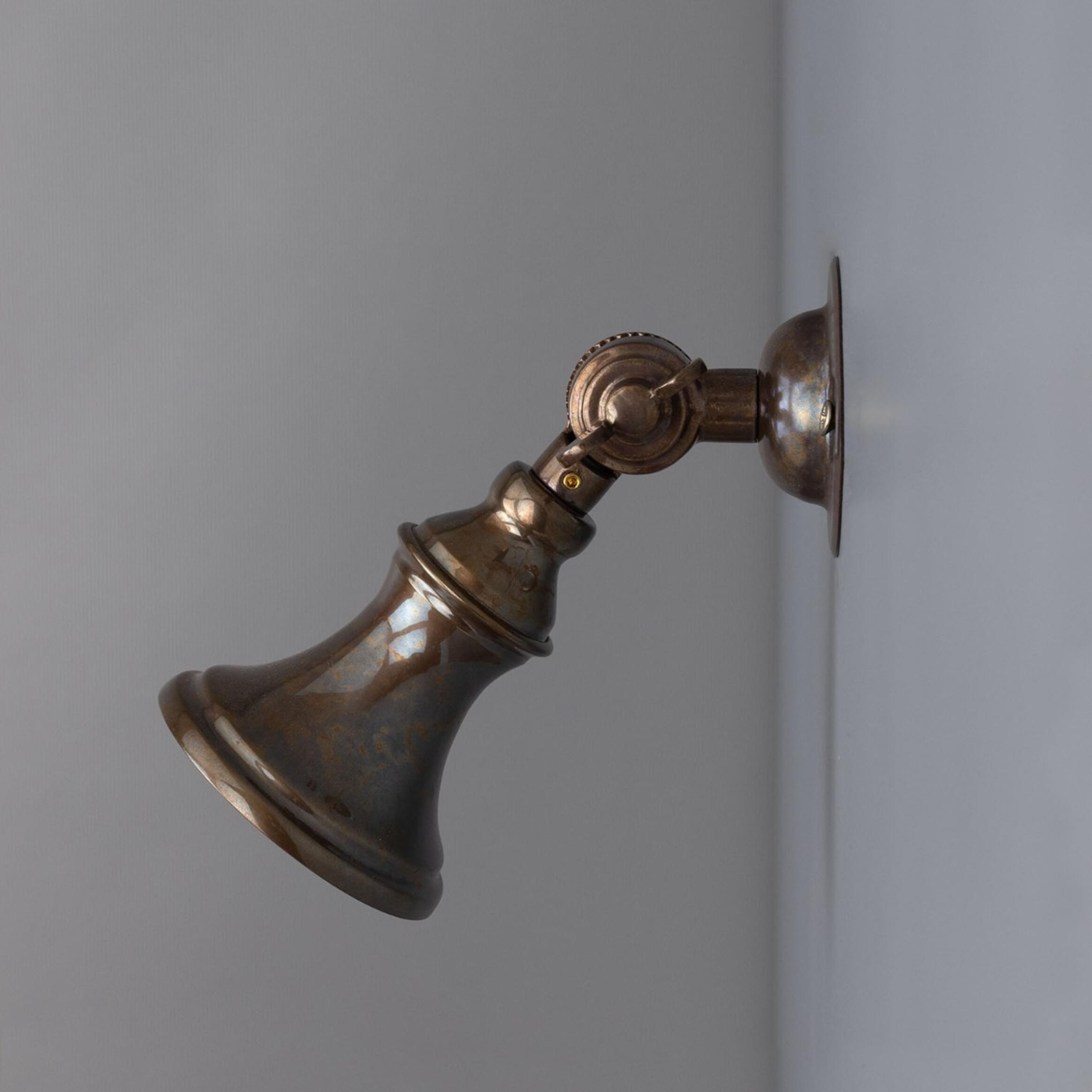 Accra Traditional Brass Spotlight Spotlight Mullan Lighting