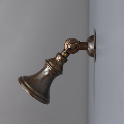 Accra Traditional Brass Spotlight Spotlight Mullan Lighting