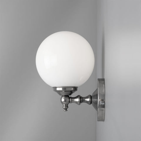Cloghan Modern Globe Wall Light Wall Light Stembulbs