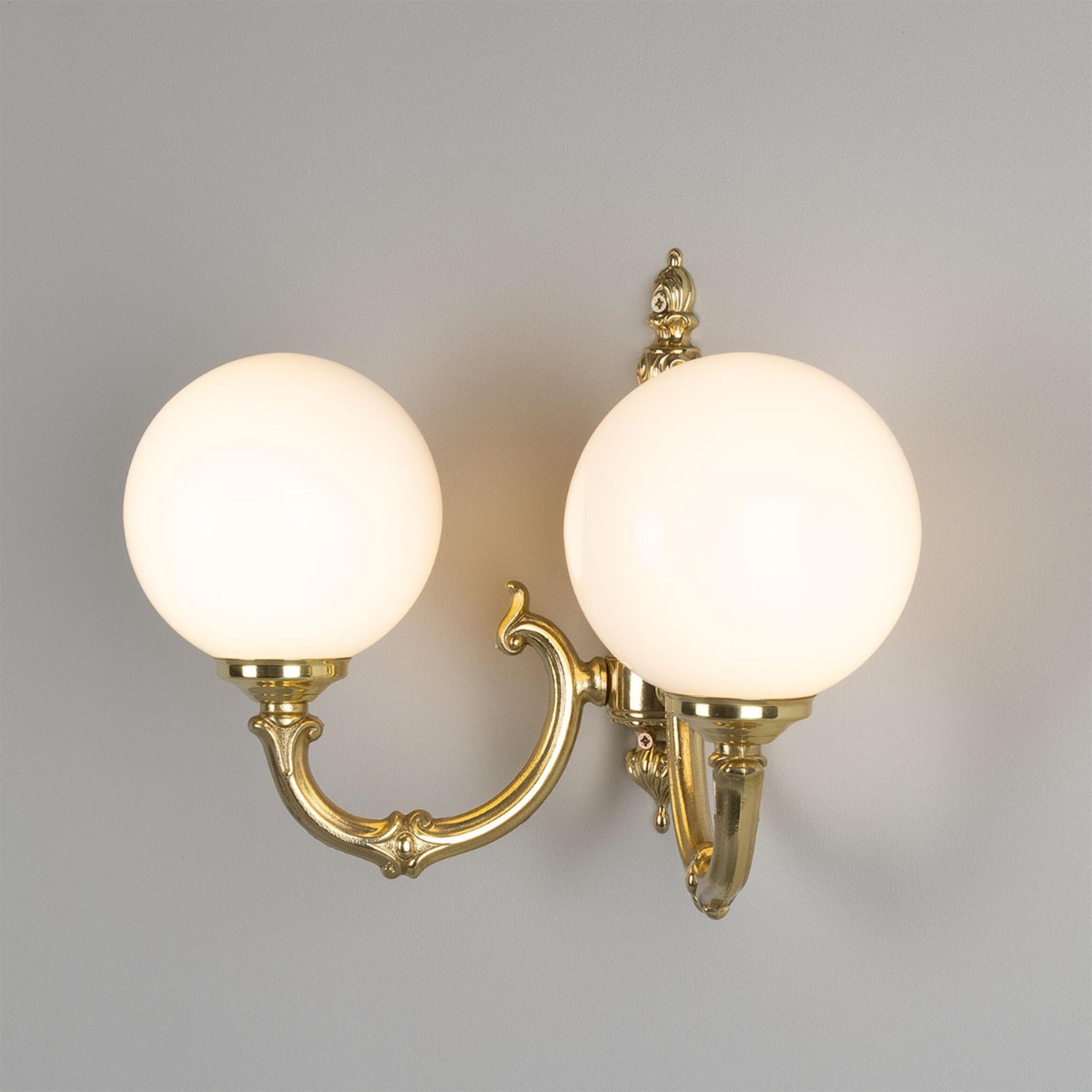 Ben 2-Arm Traditional Wall Light Wall Light Mullan Lighting