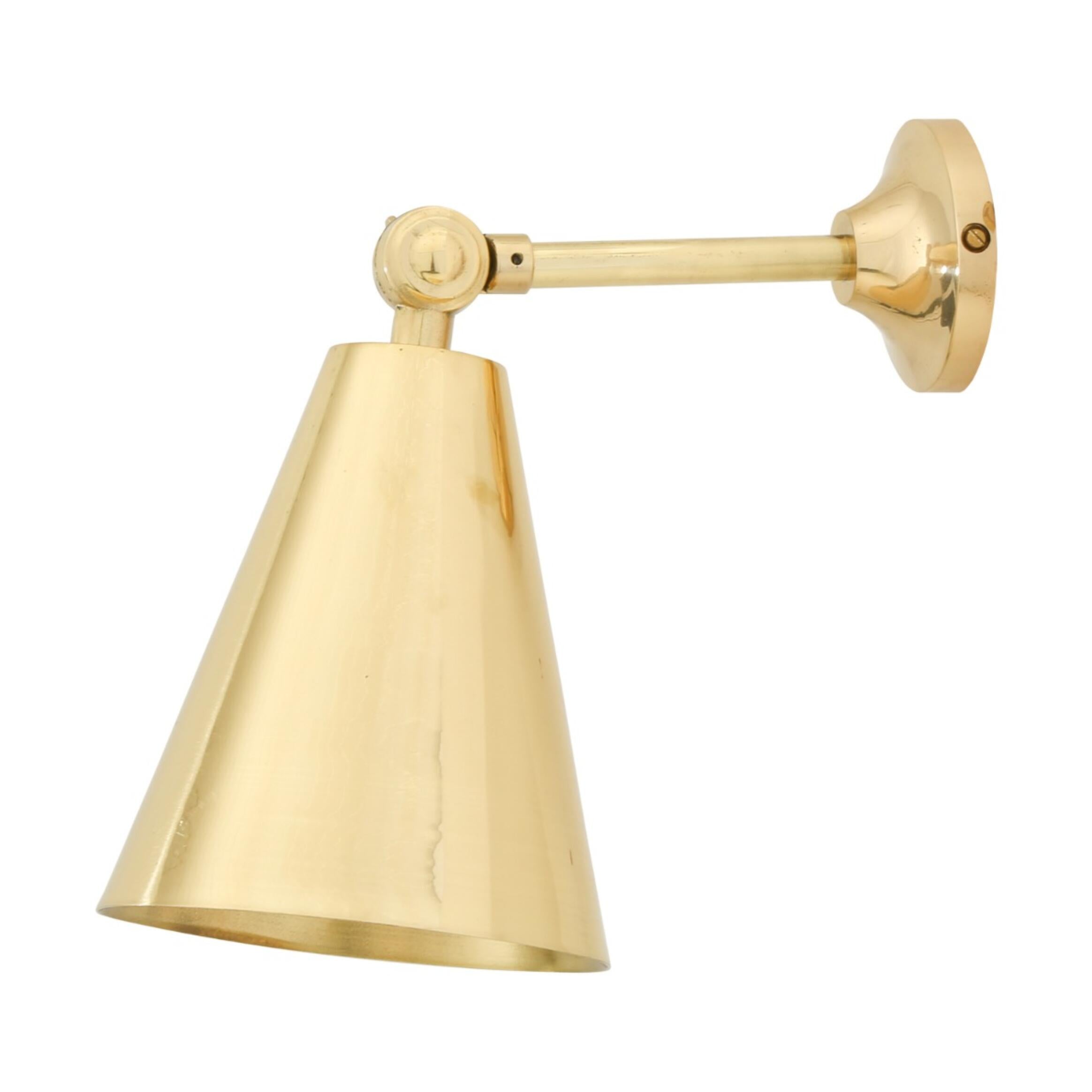 Moya Wall Light Wall Light Mullan Lighting Polished Brass