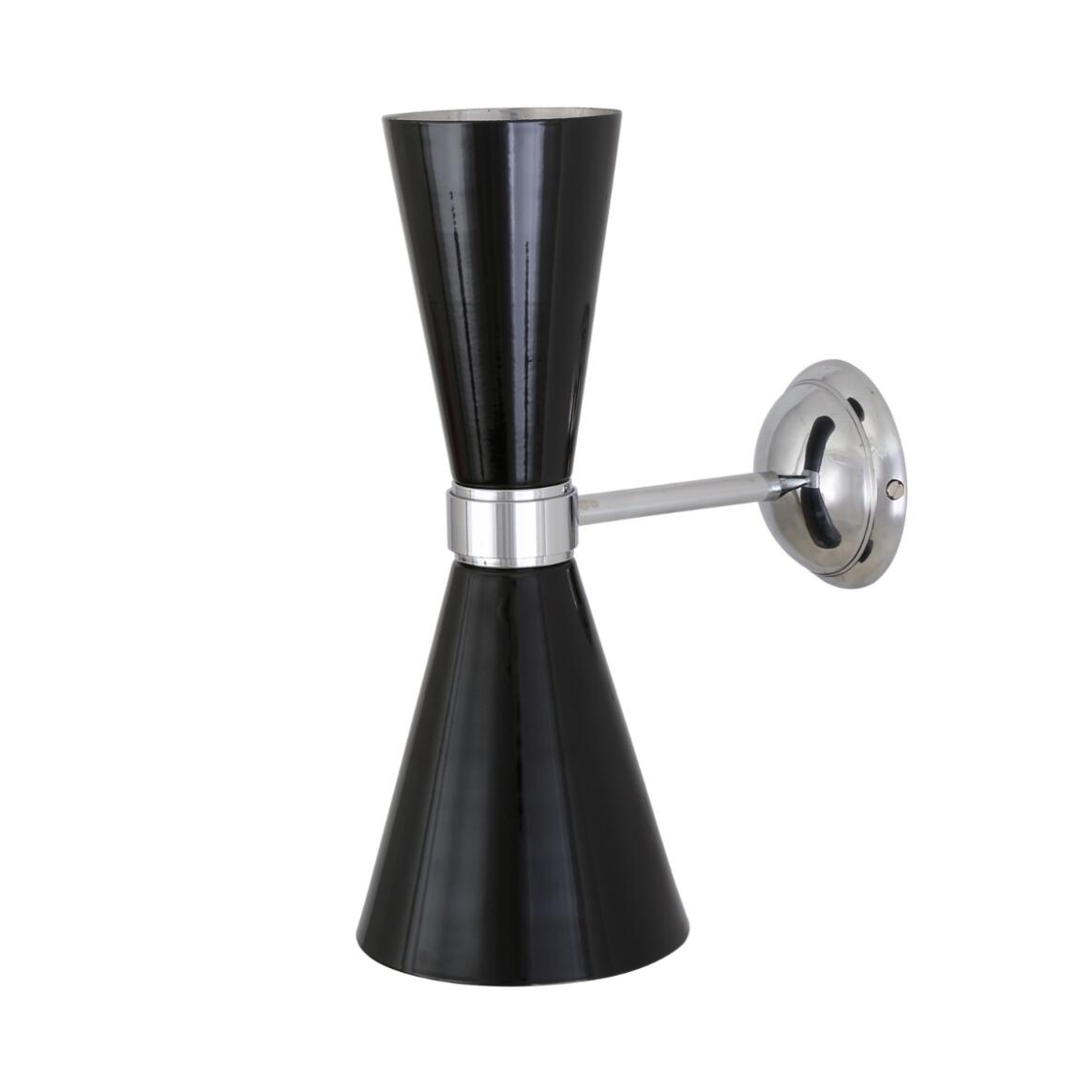 Cairo Chrome Wall Light Wall Light Mullan Lighting