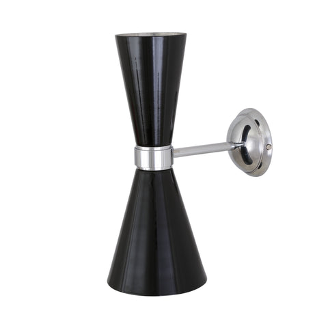 Cairo Chrome Wall Light Wall Light Mullan Lighting