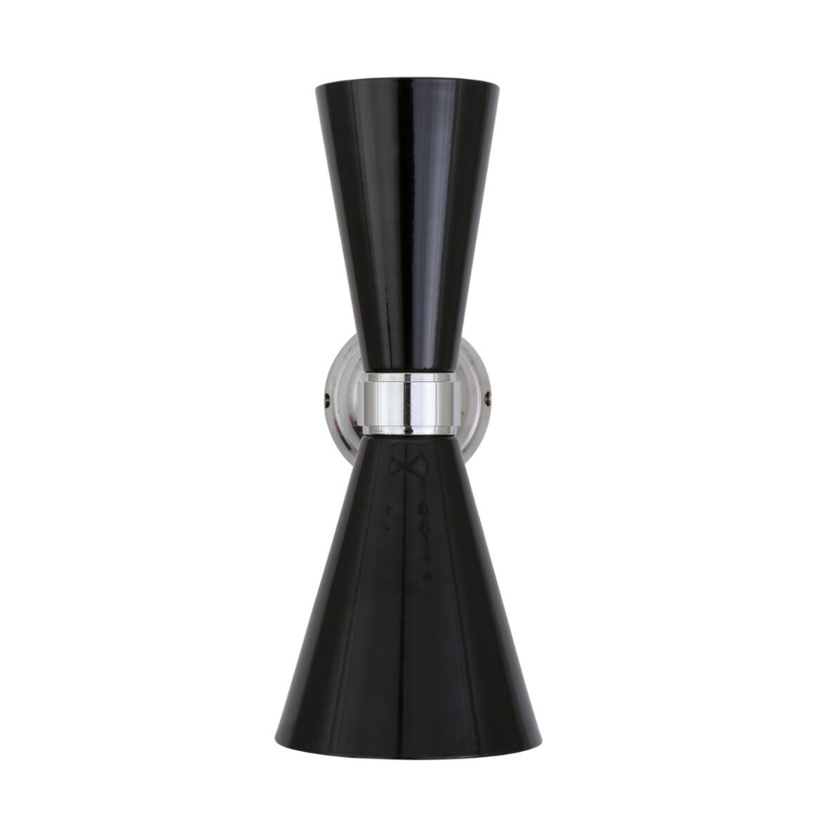 Cairo Chrome Wall Light Wall Light Mullan Lighting