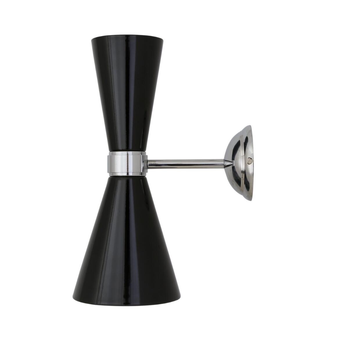 Cairo Chrome Wall Light Wall Light Mullan Lighting