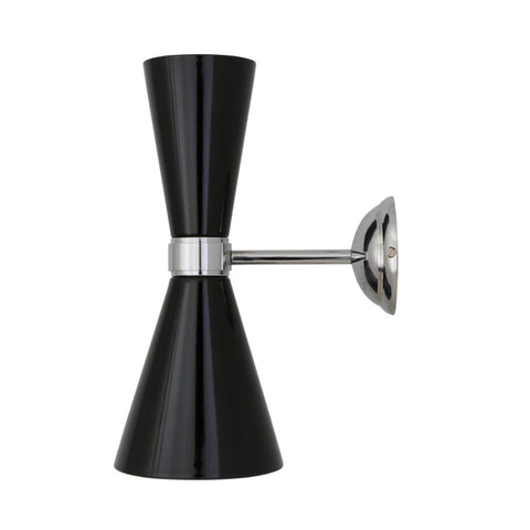 Cairo Chrome Wall Light Wall Light Mullan Lighting