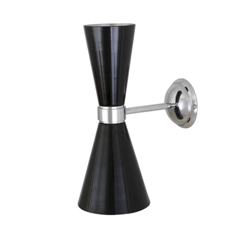 Cairo Chrome Wall Light Wall Light Mullan Lighting