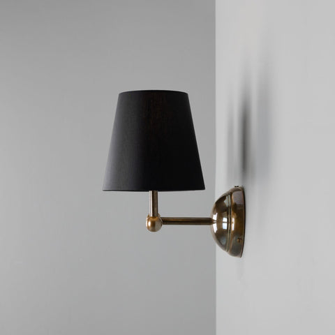 Busan Modern Brass Double Wall Light Sconce Mullan Lighting