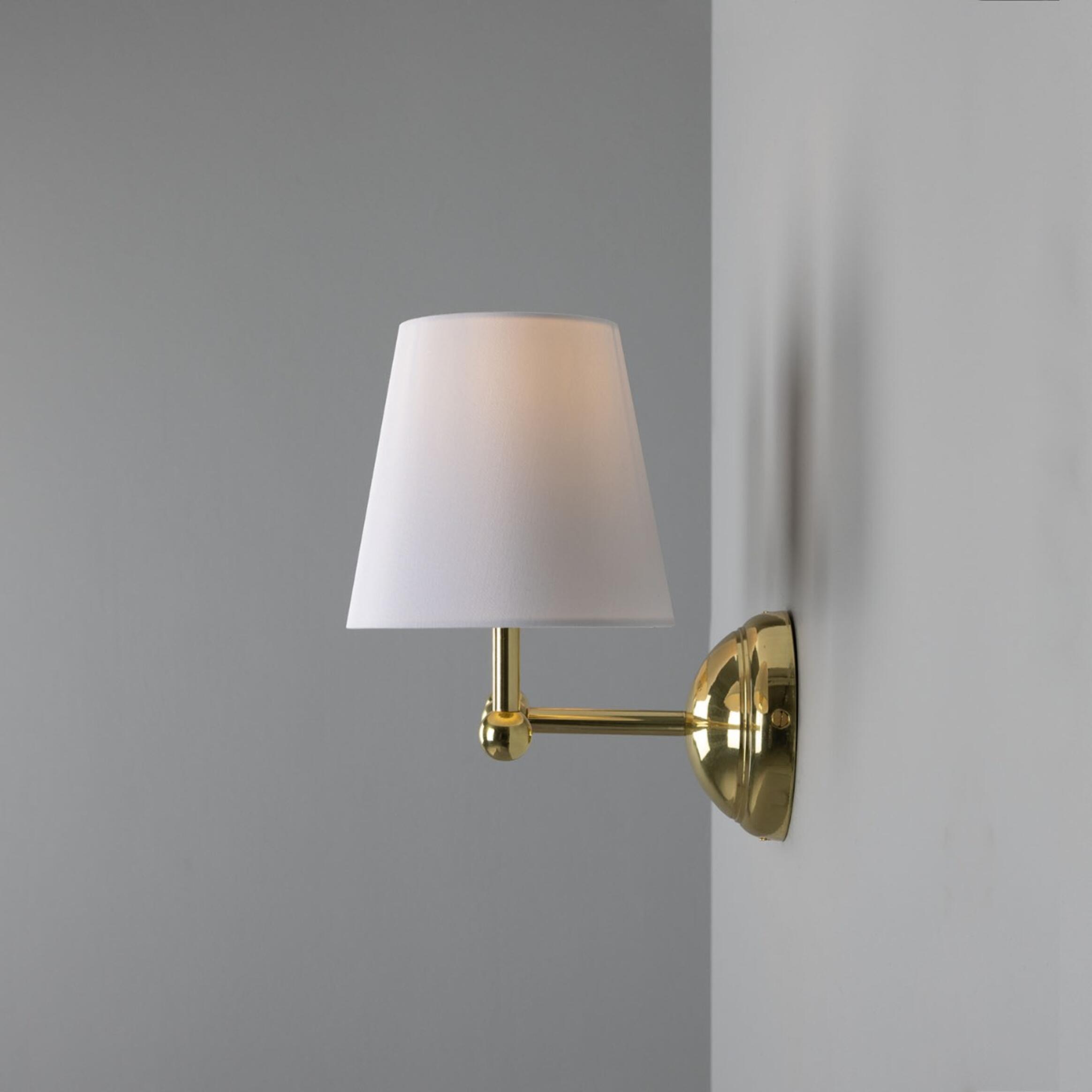 Busan Modern Brass Double Wall Light Sconce Mullan Lighting