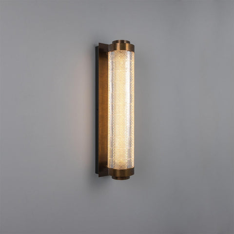 Ashford Neo-Victorian Wall Light Wall Sconce Stembulbs Antique Brass  