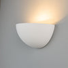 Bonn Half Dome Plaster Wall Light 