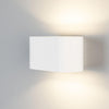 Innsbruck Elliptical Plaster Wall Light 18cm IP20