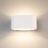 Innsbruck Elliptical Plaster Wall Light 18cm IP20