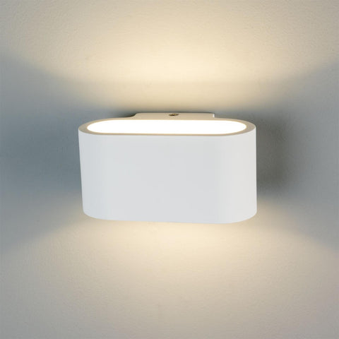 Innsbruck Elliptical Plaster Wall Light 
