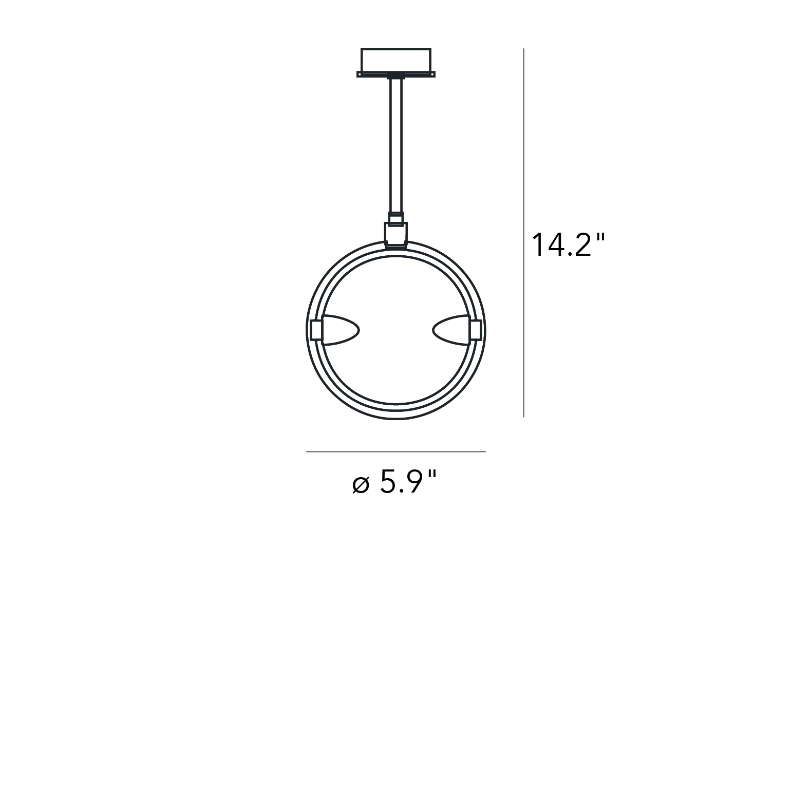 NOBI MEDIUM - Pendant Pendant FontanaArte   