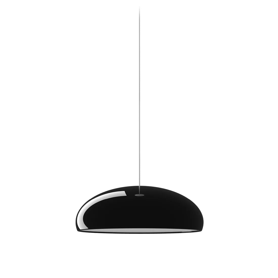 PANGEN Suspension Lamp - Historical Archive Pendant FontanaArte Black  