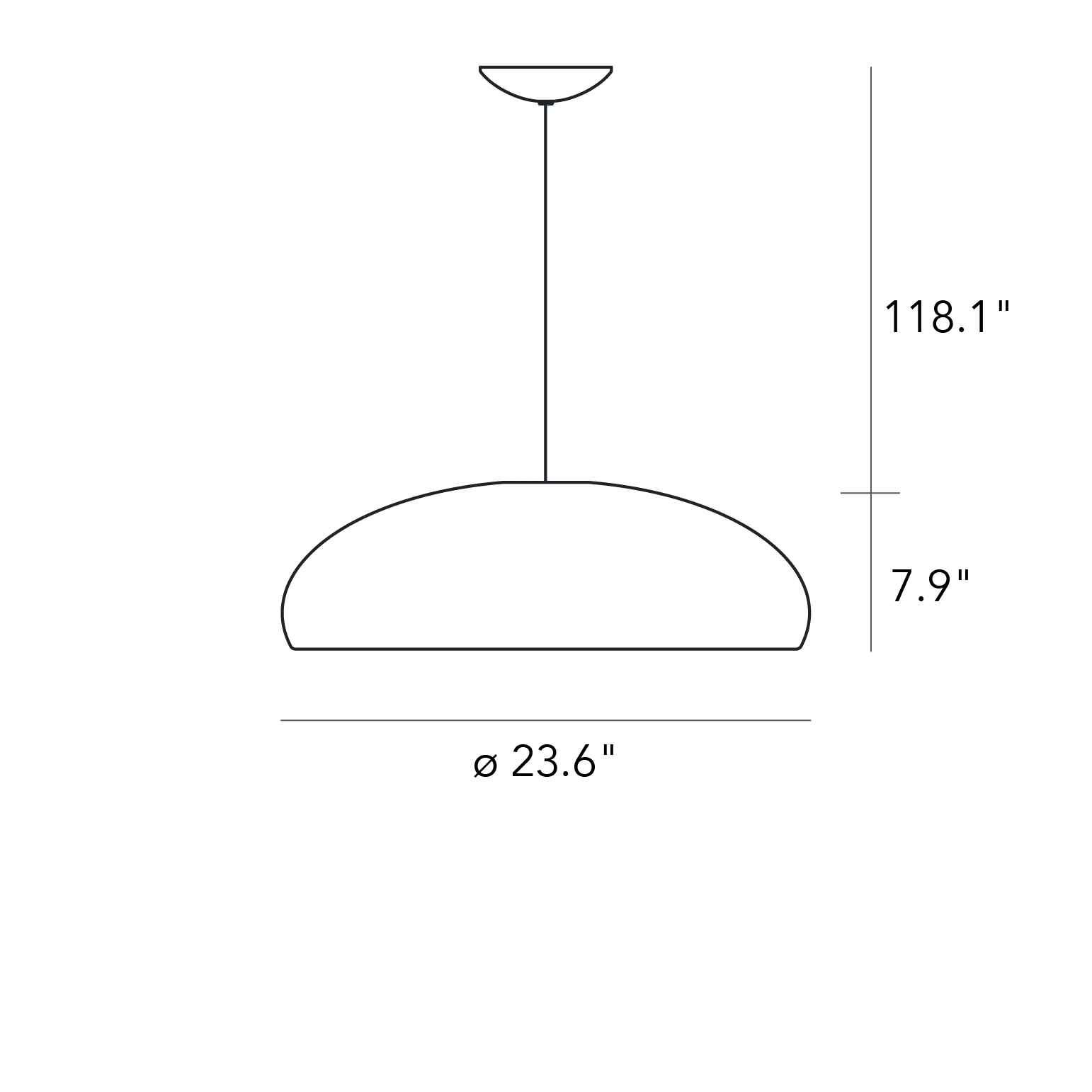 PANGEN Suspension Lamp - Historical Archive Pendant FontanaArte   