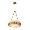 Mid Century Pendant Light - Sawgrass Large Pendant Pendant Lucas McKearn Gold  