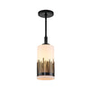 Mid Century Pendant Light - Sawgrass Mini Pendant Pendant Lucas McKearn Black  